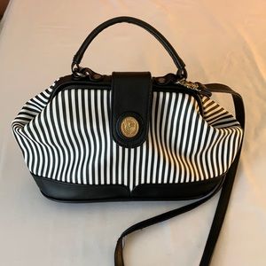 Sasson Crossbody Bag black and white purse